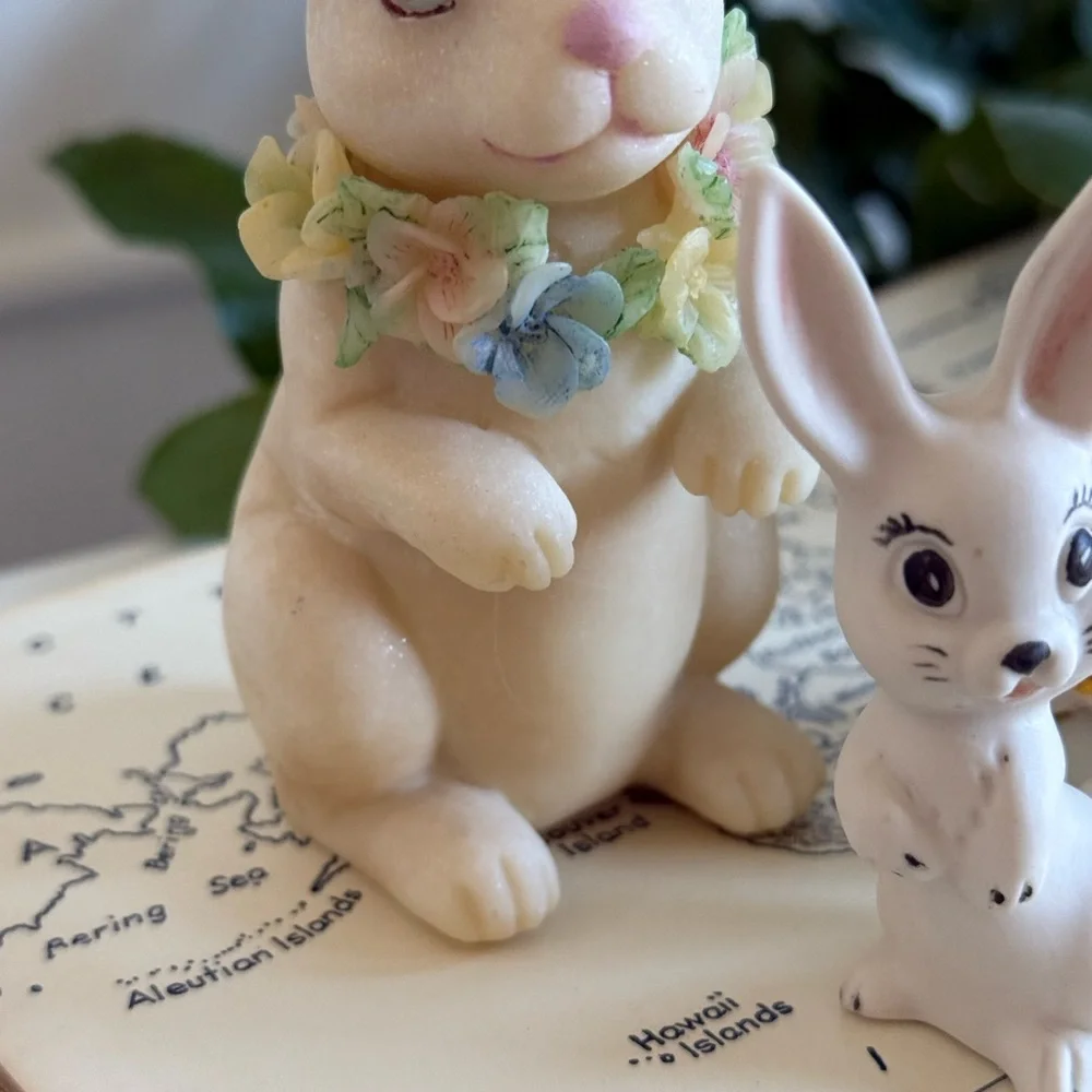 Charming Bunny Home Decor Easter Decoration